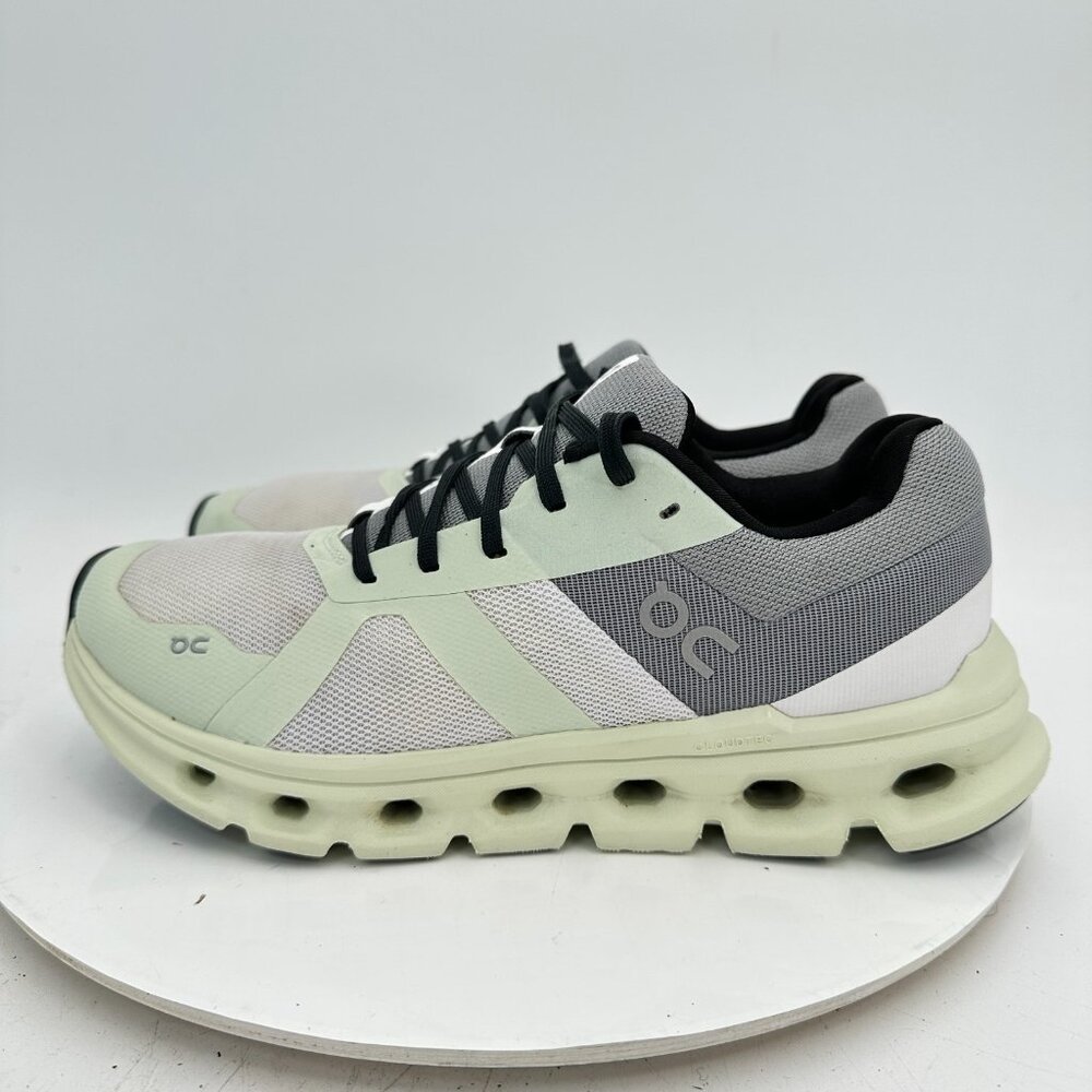 On Running Women's Sneakers - Mint Green and Gray